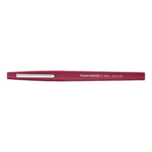 Paper Mate Flair Felt Tip Pens | Medium Point (0.7mm) | Magenta | 12 Count 1