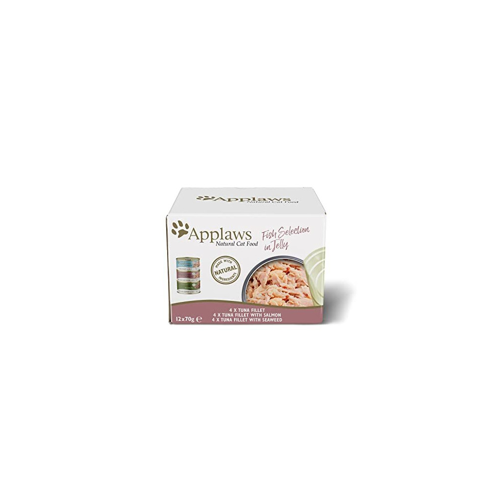 Applaws Natural Wet Cat Food Cans, Fish Selection in Jelly - 12 x 70g - Image 4