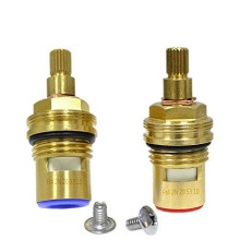 GI Replacement Brass Ceramic Disc Tap Valve Insert Gland Cartridge Quarter Turn