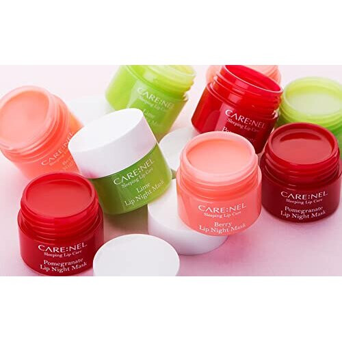 Maschera per labbra da notte 5g 3Set (Bacca+Lime+Melograno) Bellezza Coreana 1