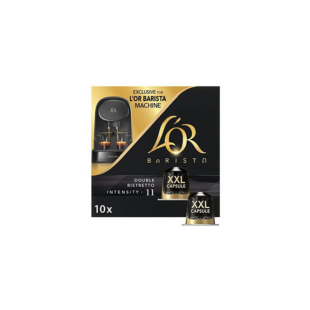L'or Barista Double Ristretto Xxl Aluminium Coffee Capsules (5 X 10 Pods) Intensity 11 - Image 2