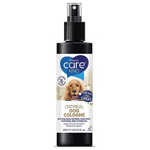 Oatmeal Dog perfume - 200ml dog spray with spray pump, Vegan dog cologne is a dog deodoriser spray. dog perfume spray dog deodorant use with our