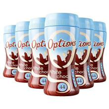 Options White Choc Drink, 6 x 220g