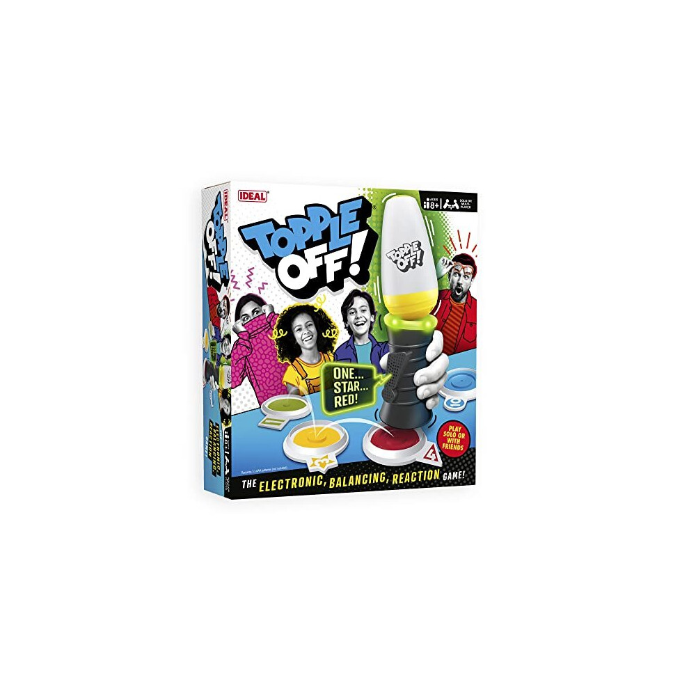 | Topple Off: The electronic, balancing, reaction game! | Family Games | For 1+ Players | Ages 8+-image-OPC-PC9BXZ7-NEW