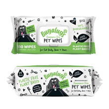 Dog Wipes, 100% Plastic Free Biodegradable pet wipes for full body, eye wipes, ear wipes, bum & paws. 110 sensitive dog grooming wipes for dogs, puppy