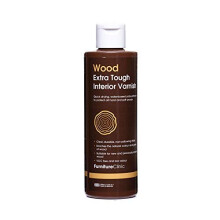 Extra Tough Interior Wood Varnish (250ml, Matt) - Quick Drying, Water-based Wood Varnish to Protect All Hard & Soft Wood Furniture, Doors & More