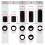 SPARES2GO Air Fryer Knob Black Switch Universal Dial Button Multi Cooker Mini Oven 2