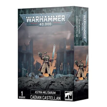 - Warhammer 40,000 - Astra Militarum: Cadian Castellan - Tabletop Miniatures Wargame