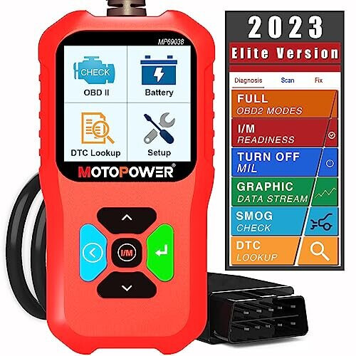 MP69038 Car OBD2 Scanner Code Reader Engine Fault Code Reader Scanner CAN Diagnostic Scan Tool - Elite Edition