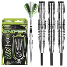 Sniper 23 Gram Tungsten Darts Set with Flights and Shafts (Stems)