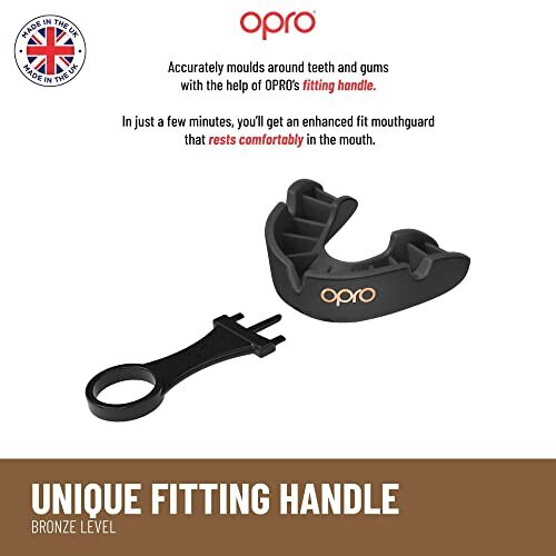 Paradenti Opro Bronze GEN5 bianco 2