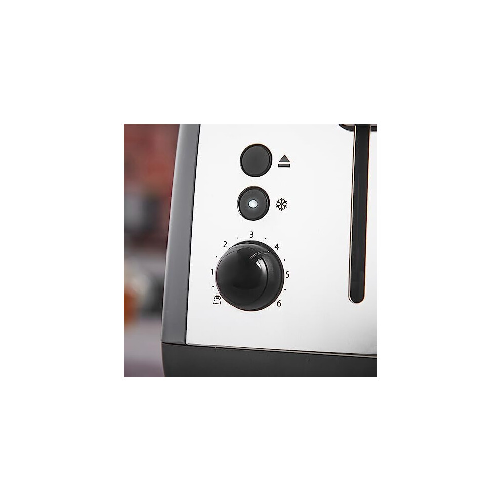 26552-stainless-steel-2-slice-toaster---long-slots-with-6-browning-settings-and-high-lift-feature--grey