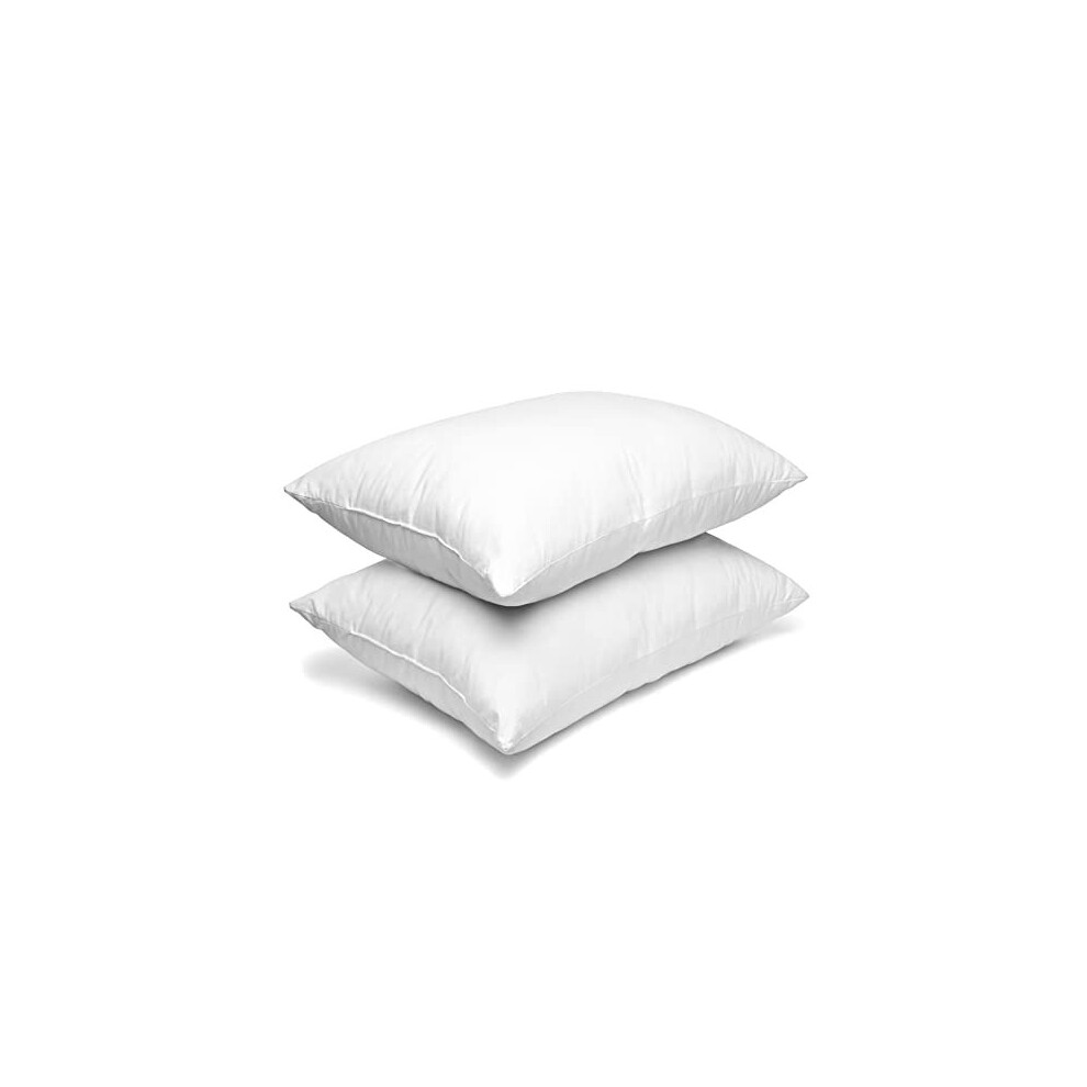 Pillows 2 Pack, UtlraFirm Support Bounce To Back Hotel Quality Extra Firm Filling Bed Pillows, Ideal For Side, Stomach And Back Sleeper, Extra Firm