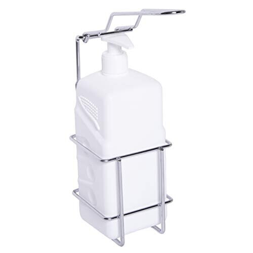 Croydex Soap Dispenser, White/Chrome, 1000ml