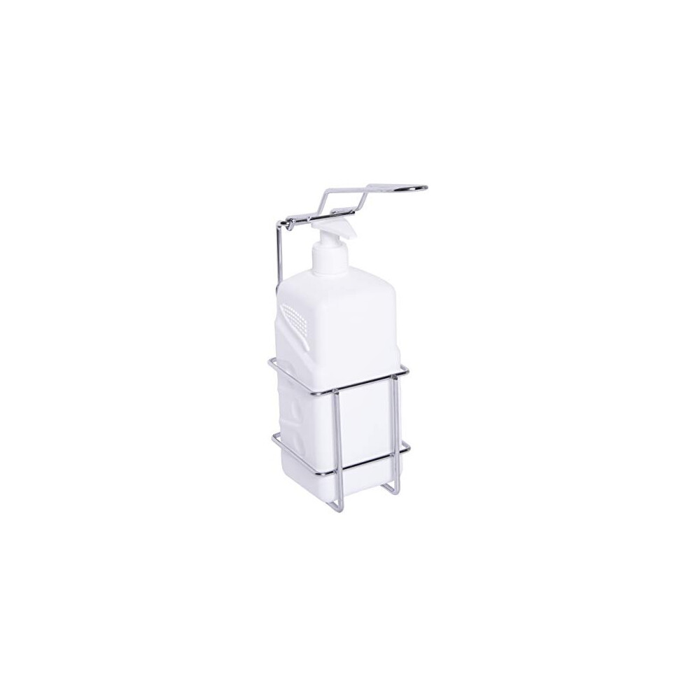 Croydex Soap Dispenser, White/Chrome, 1000Ml