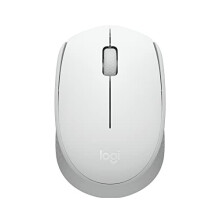 M171 Wireless Mouse for PC, Mac, Laptop, 2.4 GHz with USB Mini Receiver, Optical Tracking, 12-Months Battery Life, Ambidextrous - White