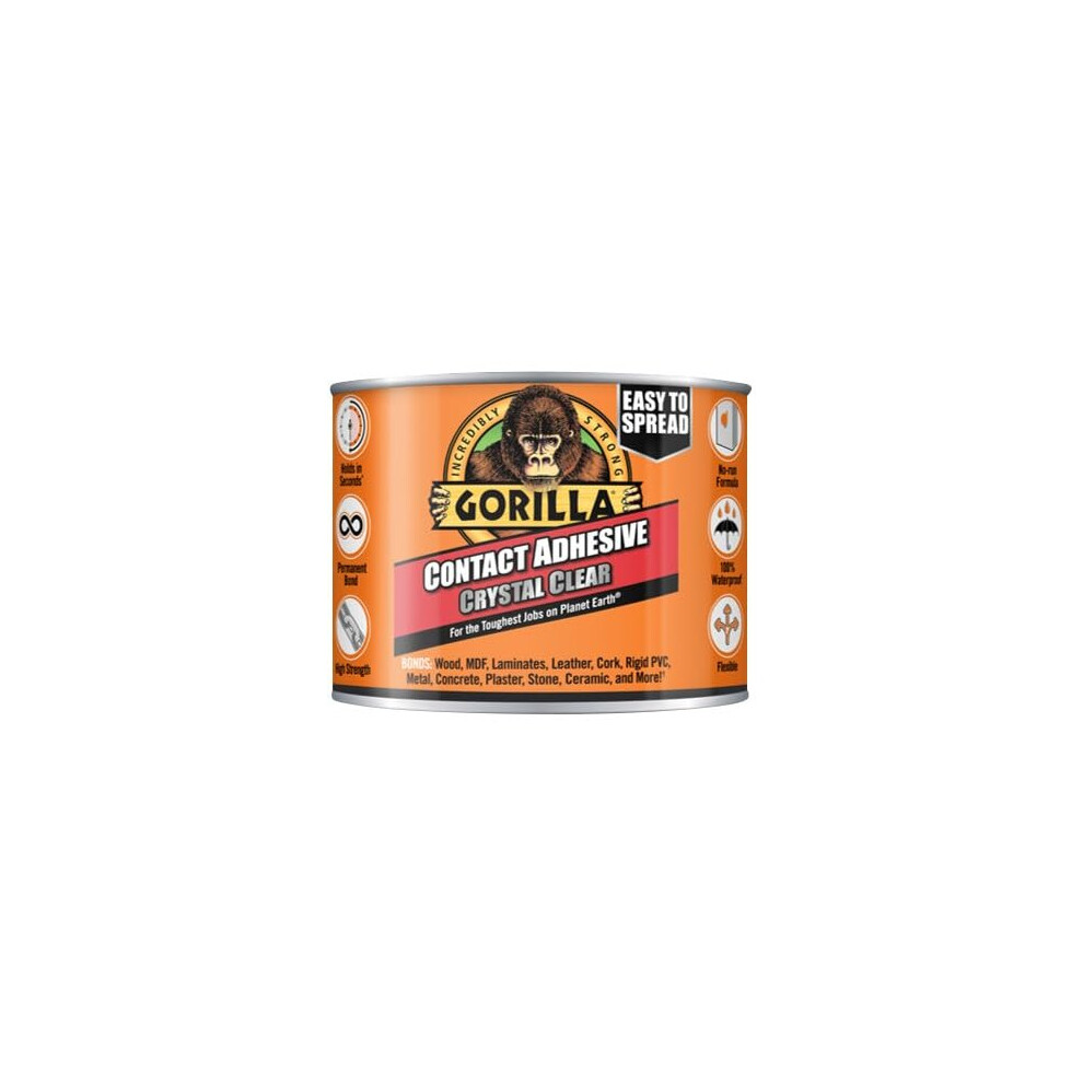 Gorilla Glue 2144101 Gorilla Contact Adhesive Tin 250ml - Image 4