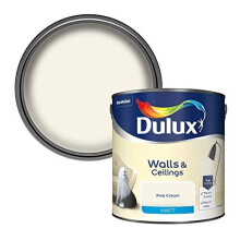 Matt Emulsion Paint For Walls And Ceilings - Fine Cream 2.5 Litres