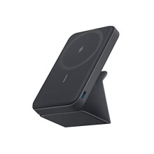 622 Magnetic Wireless Power Bank (MagGo), 5000 mAh Foldable Magnetic Power Bank with USB-C for iPhone 14/13/12, Interstellar