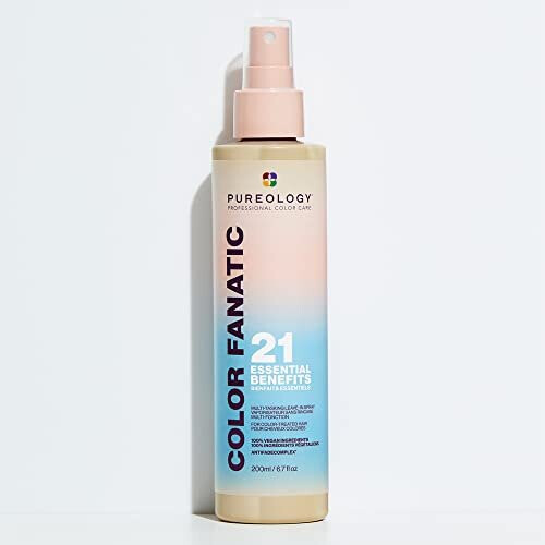 Color Fanatic Multi Tasking Spray 21 Benefits Primes Perfects   Color Fanatic Multi Tasking Spray 21 Benefits Primes Perfects Protects Colour Treated Hair Leave In Conditioner Spray Vegan Formulas Sulphate 