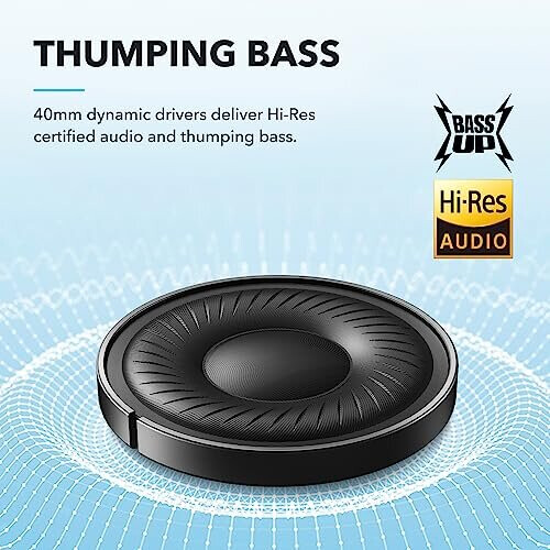 Soundcore Casque Bluetooth - Anker - Q20i - Réduction de Bruit Active - 40 Heures - Hi-Res Audio 2