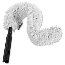 Rubbermaid Commercial HYGEN RCP Q852 WHI Snabbkoppling Flexibel Dammtång, 28 3/8" Handtag