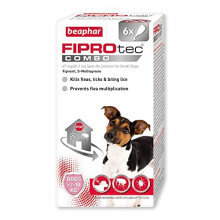| FIPROtec COMBO for Small Dogs (2–10kg) | Kills Fleas, Flea Eggs & Ticks | Stops Fleas Multiplying on Pet and in Home | Vet Strength Treatment |