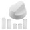 SPARES2GO Air Fryer Knob White Switch Universal Dial Button Multi Cooker Mini Oven 1