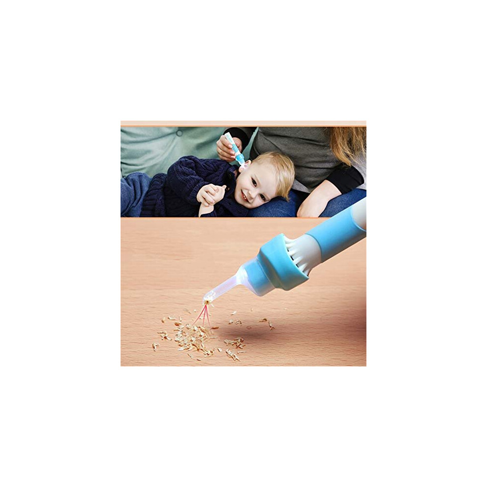 Ifsecond Ear Cleaner, Electric Vacuum Ear Wax Suction Device, Automatic Earwax Removal Kit, For Kids, Adults