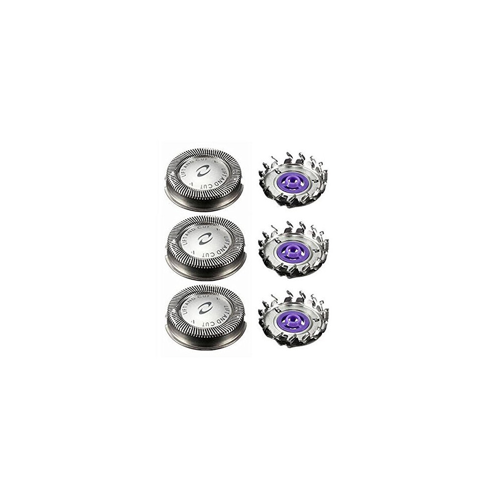 Ifsecond 3 Pcs Replacement Shaver Head For Philips Norelco Hq56 Hq55 Hq4+ Hq3