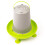 Automatic Poultry/Chicken Drinker - Small 1.5L Plastic Green/Grey 2