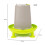 Automatic Poultry/Chicken Drinker - Small 1.5L Plastic Green/Grey 3