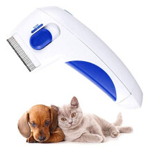 Pet Electric Flea Comb, Lice Removal Comb Safe comfortable Electric Flea Brush for Dogs and Cats