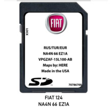Fiat 124 Spider NA4N66EZ1A SAT NAV MAP SD CARD UPDATE UK & EUROPE 2022