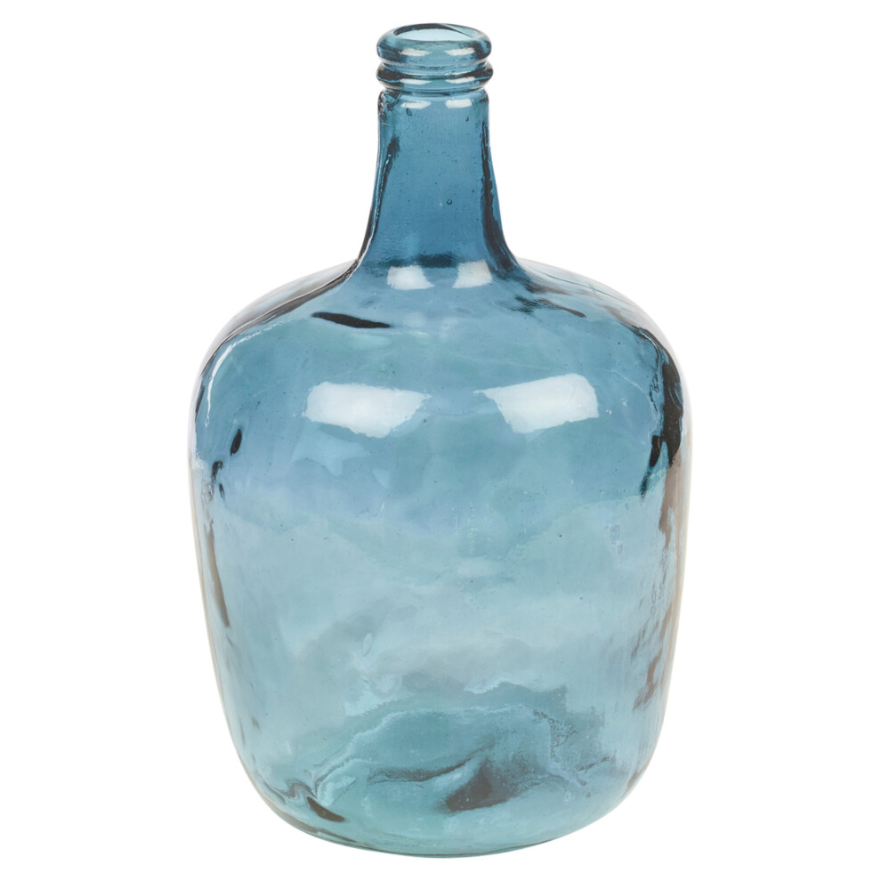 (8L Grey) 30/37cm 4L or 8L Recycled Glass Bottle Flower Vase