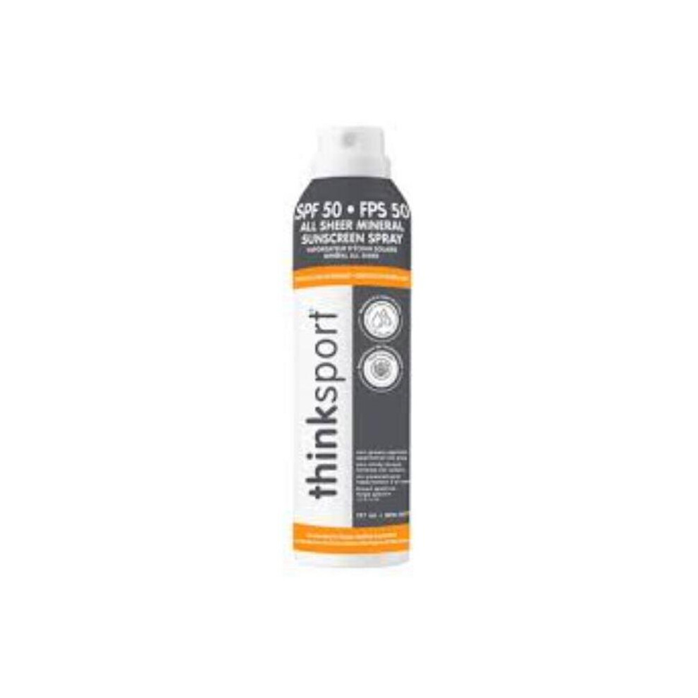 Think Khlv00398432 6 Fl Oz Clear Zinc Sunscreen Spray Spf 50