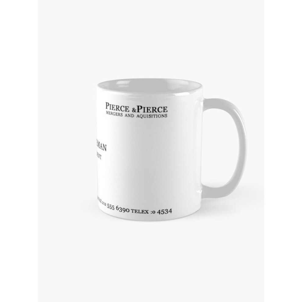 Mugs 11oz American Psycho Patrick Bateman's Card Coffee Ceramic Mug Funny Anniversary Novelty Christmas Gift