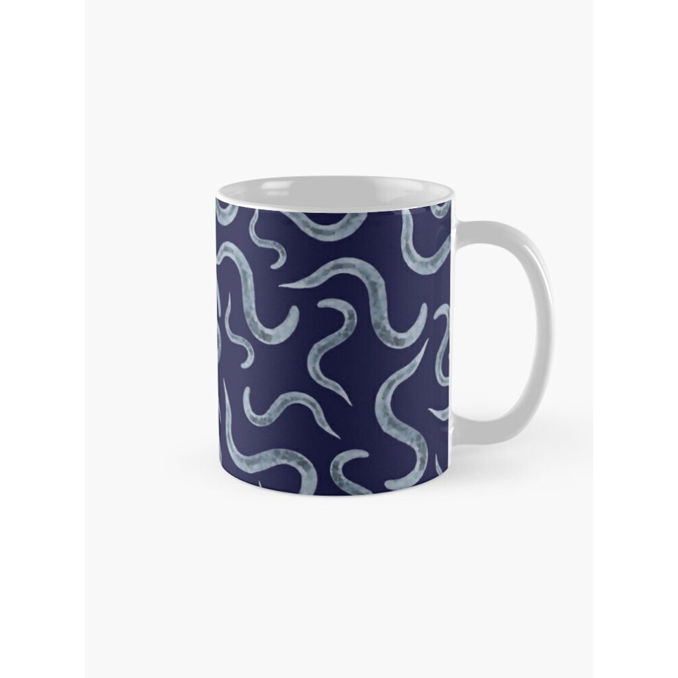 Mugs 11oz Caenorhabditis elegans Model Organism Biology Pattern Coffee Ceramic Mug Funny Anniversary Novelty Christmas Gift-image-OPC-PC9CNCJ-NEW