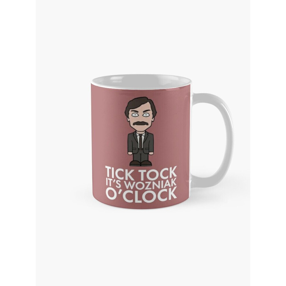 Mugs 11oz Mike Wozniak Coffee Ceramic Mug Funny Anniversary Novelty Christmas Gift