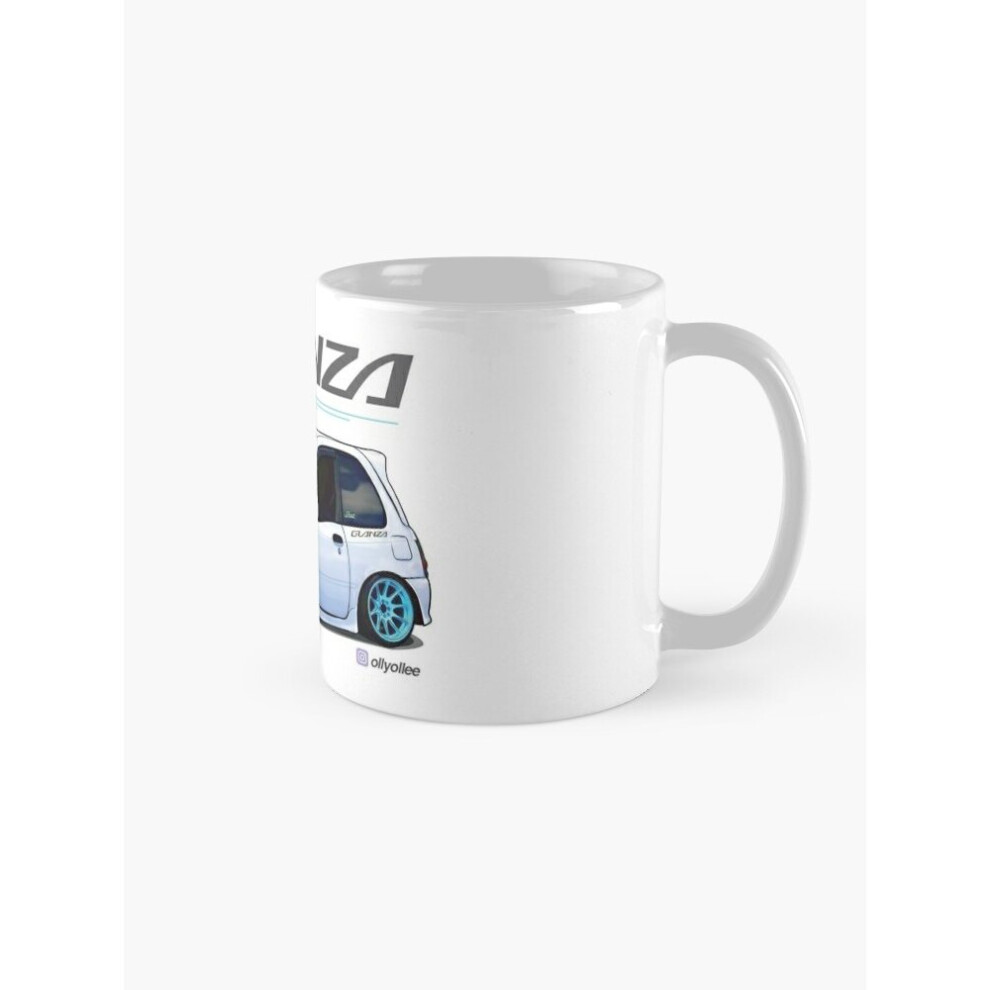 Mugs 11oz Toyota Starlet Glanza V Coffee Ceramic Mug Funny Anniversary Novelty Christmas Gift