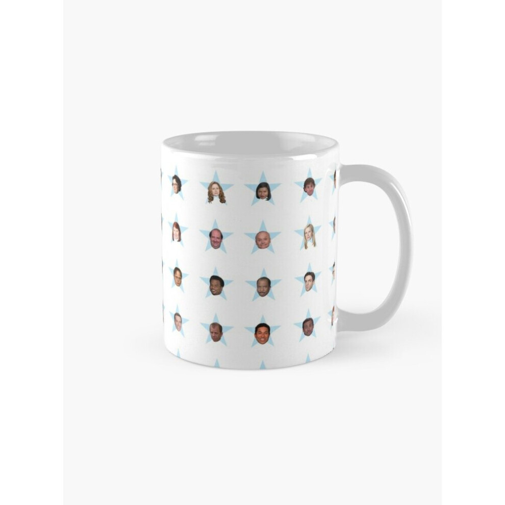 Mugs 11oz The Office Cast Stars Coffee Ceramic Mug Funny Anniversary Novelty Christmas Gift