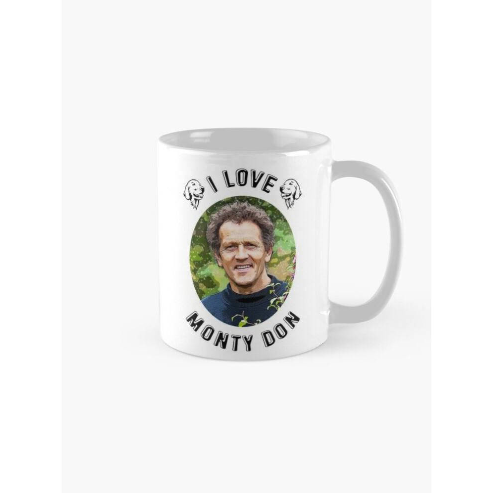 Mugs 11oz I Love Monty Don Coffee Ceramic Mug Funny Anniversary Novelty Christmas Gift