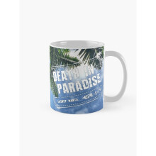 BBC Death in Paradise Logo 11oz Ceramic Mug - Funny Anniversary & Christmas Gift