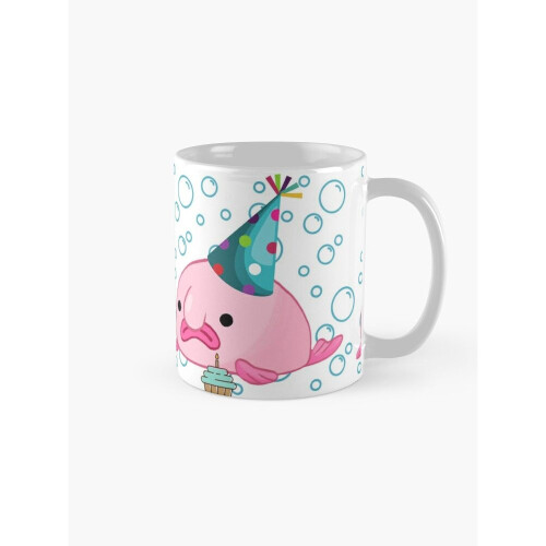 Mugs 11oz Birthday Blobfish Coffee Ceramic Mug Funny Anniversary Novelty Christmas Gift