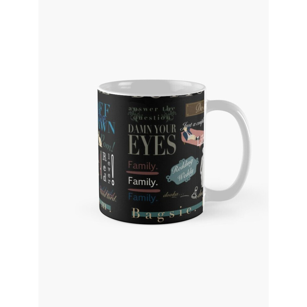 Mugs 11oz Ghosts (BBC) Quotes Coffee Ceramic Mug Funny Anniversary Novelty Christmas Gift