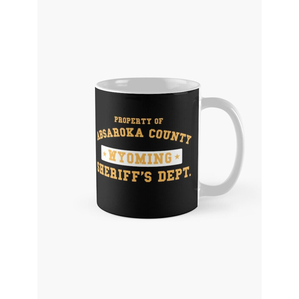Mugs 11oz Absaroka County Sheriffs Department Coffee Ceramic Mug Funny Anniversary Novelty Christmas Gift-image-OPC-PC9CV9S-NEW
