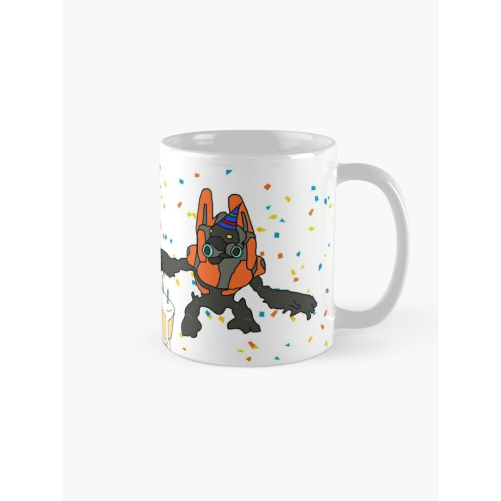 Mugs 11oz Grunt Birthday Party (NO BACKGROUND) Coffee Ceramic Mug Funny Anniversary Novelty Christmas Gift-image-OPC-PC9CVP5-NEW