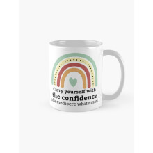 Mugs 11oz Carry Yourself With Confidence Mediocre White Man Coffee Ceramic Mug Funny Anniversary Novelty Christmas Gift
