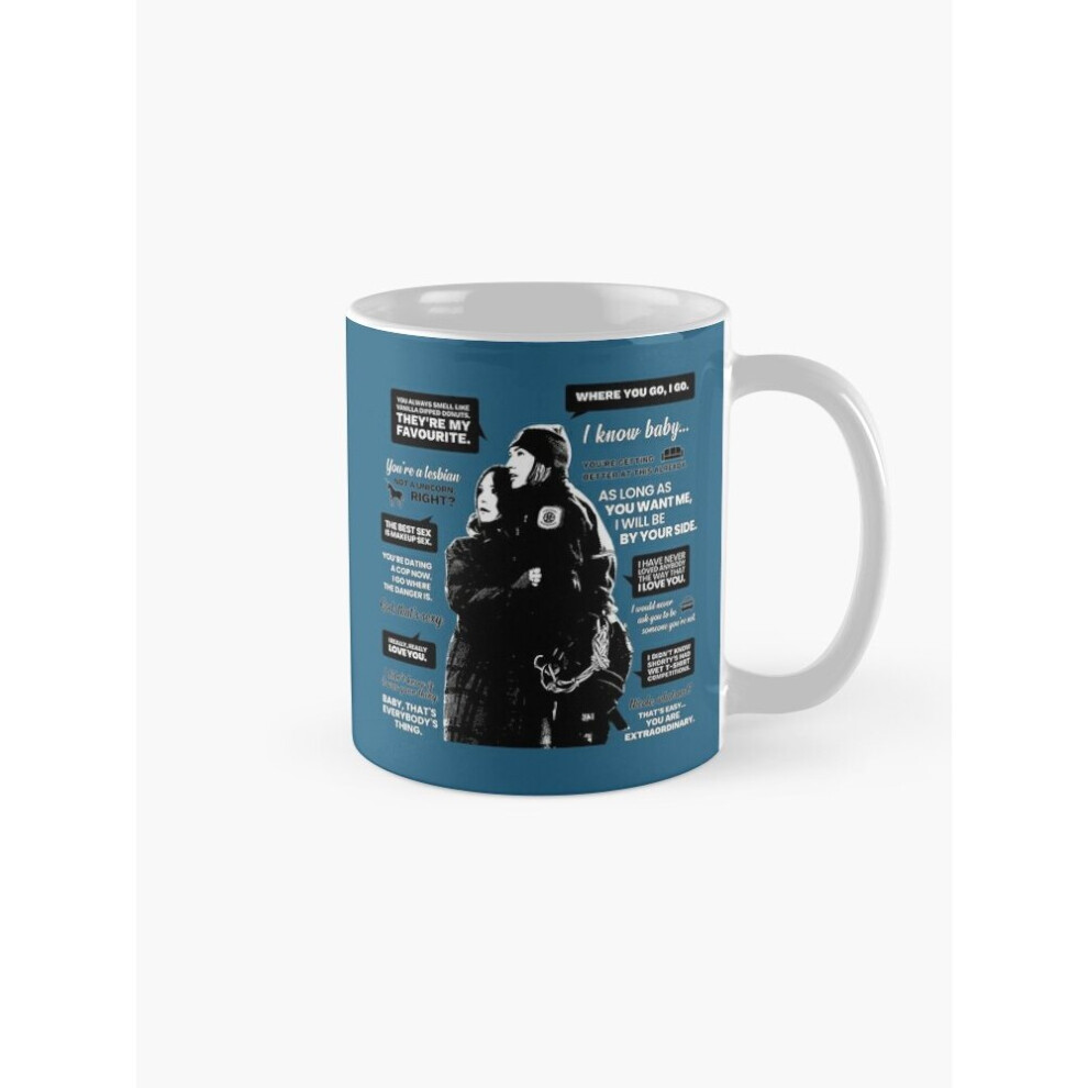 Mugs 11oz WayHaught Quotes - Wynonna Earp Coffee Ceramic Mug Funny Anniversary Novelty Christmas Gift