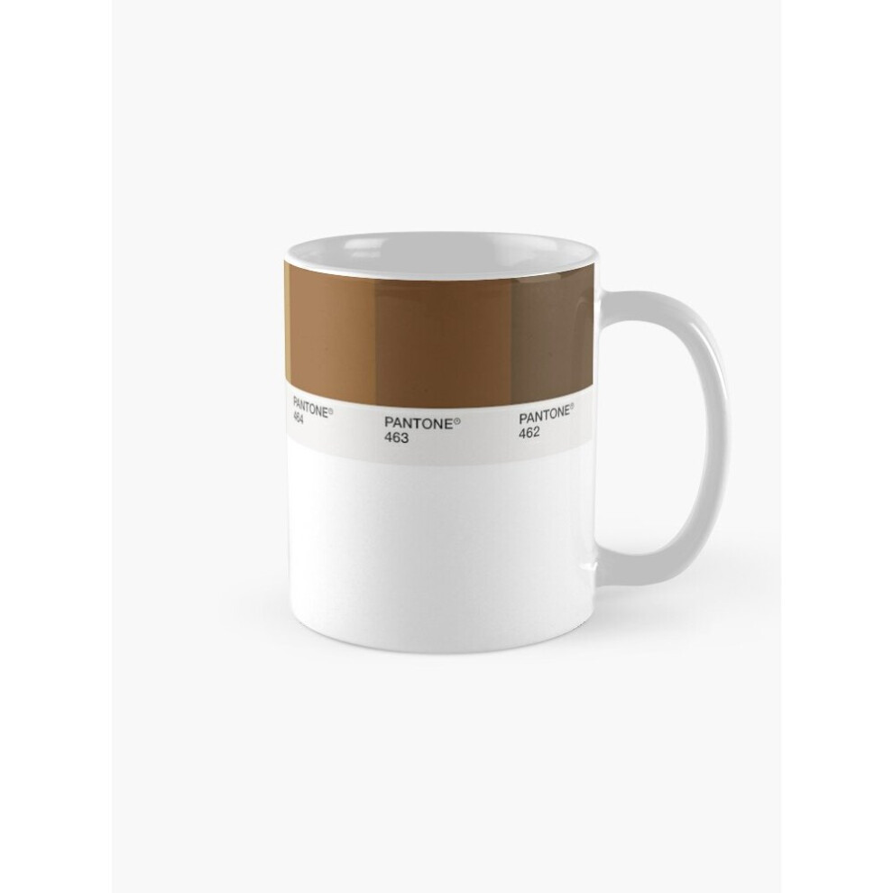 Whibos Mugs 11Oz Pantone Tea Strength Guide Coffee Ceramic Mug Funny Anniversary Novelty Christmas Gift